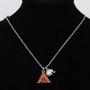 SEIRAA Delta Sigma Theta Gift DST Sorority Paraphernalia Elephant Delta Necklace Sorority Jewelry for Women Girls