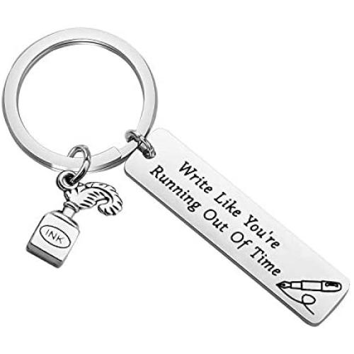 MAOFAED Writer Gift Hamilton Musical Inspired Alexander Hamilton Gift Authors Gift Journalists Gift Write Like You ‘re Running Out of Time