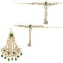 I Jewels Traditional Ethnic Indian Kundan Dulhan Bridal Jewellery Set for Women