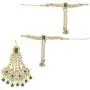 I Jewels Traditional Ethnic Indian Kundan Dulhan Bridal Jewellery Set for Women I Jewels Traditional Ethnic Indian Kundan Dulhan Bridal Jewellery Set for Women