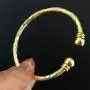 Ahappy-18k Yellow Gold Filled Lady Womens Open Bangle Bracelet GF Jewelry g111 Ahappy-18k Yellow Gold Filled Lady Womens Open Bangle Bracelet GF Jewelry g111