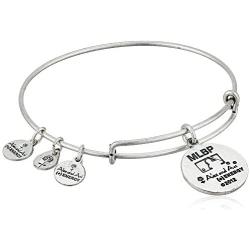 Alex and Ani Washington Nationals Cap Logo Expandable Bangle Bracelet