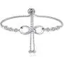 DESIMTION Infinity Bracelet for Women,Charm Symbol Adjustable Bracelets for Women Mothers Day Birthday Gifts for Women Mom Girls Girlfriends