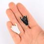 VU100 2Pcs Distance Matching Pinky Promise Enamel Pin Set Sisters Couple Brooches Pins Mom Daughter Gifts for Women Teen Girls BFF Boyfriend Girlfriend, Lovely Clothing Bags Jackets Accessories