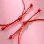 YELUWA Handmade Red Bracelets 7 Knots Bracelets Adjustable, Red String Amulet Nazar Bracelets for Womens Mens Girls Boys, Thread Amulet for Luck and Success