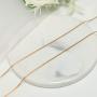 TseanYi Gold Italian Box Necklace Choker Boho Layered Skinny Chain Necklaces Vintage Minimalist Necklace Jewelry for Women and Girls