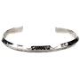 Tskies Sterling Silver Navajo Stacker Bracelet for Women Hand Stamped Finish Luxury Southwest