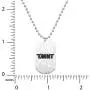 Nickelodeon Teenage Mutant Ninja Turtles’ Jewelry, Stainless Steel TMNT Logo Dog Tag Bead Necklace, 18” chain