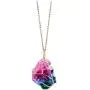 Challyhope Natural Rainbow Stone Healing Crystal Rock Quartz Pendant Necklace Birthstone Gold Plated Full Wire Wrap Gemstone Necklace Jewelry Challyhope Natural Rainbow Stone Healing Crystal Rock Quartz Pendant Necklace Birthstone Gold Plated Full Wire Wrap Gemstone Necklace Jewelry