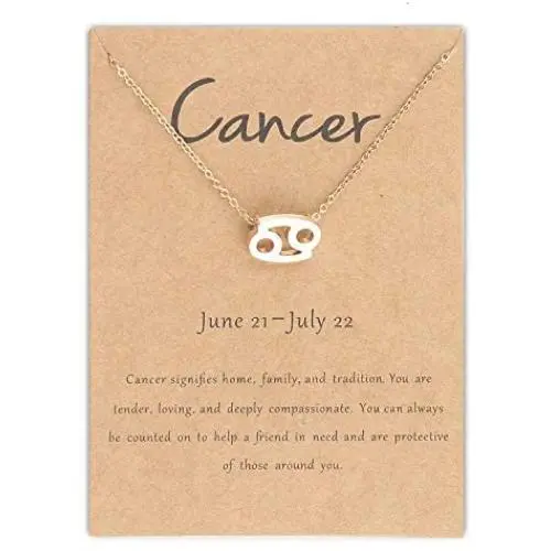 12 Constellation Necklace for Women Zodiac Necklace for Teen Girls Boys Astrology Gold Tone Chain with Gold Message Card for Women Girls Birthday Gift 12 Constellation Necklace for Women Zodiac Necklace for Teen Girls Boys Astrology Gold Tone Chain with Gold Message Card for Women Girls Birthday Gift