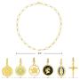 P&N Jewelry Necklace Set for Women, Necklace Set for Couples Jewelry Set Pendant Choker Trendy Necklace Chain Necklace Sets for Women Fashion Jewelry
