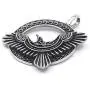 Gungneer Viking Raven Celtic Knot Pendant Stainless Steel Keel Chain Necklace Wheel of Life Accessory for Mens Womens Gungneer Viking Raven Celtic Knot Pendant Stainless Steel Keel Chain Necklace Wheel of Life Accessory for Mens Womens