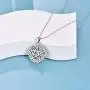 YFN Sterling Silver Pentagram Pentacle Necklace Celtic Star Moon Pendant Wiccan Jewelry Gifts for Women Men YFN Sterling Silver Pentagram Pentacle Necklace Celtic Star Moon Pendant Wiccan Jewelry Gifts for Women Men