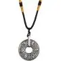 JAJAFOOK Mens Stainless Steel Tibetan Buddhist Mantra Om Mani Padme Hum Prayer Pendant Necklace JAJAFOOK Mens Stainless Steel Tibetan Buddhist Mantra Om Mani Padme Hum Prayer Pendant Necklace
