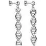 Beautlace DNA Double Helix Chemistry Science Molecule Biology Necklace and Earrings Jewelry Set Silver/18K Gold/Black Gun Plated Jewelry for Women and Girls Beautlace DNA Double Helix Chemistry Science Molecule Biology Necklace and Earrings Jewelry Set Silver/18K Gold/Black Gun Plated Jewelry for Women and Girls