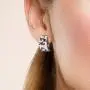 Santuzza Plated Black Maple Leaf Dangle Earrings 925 Sterling Silver Flower Leaves Earrings Cubic Zirconia Fashion Jewelry for Women Santuzza Plated Black Maple Leaf Dangle Earrings 925 Sterling Silver Flower Leaves Earrings Cubic Zirconia Fashion Jewelry for Women