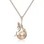 WRISTCHIE Womens Jewelry 925 Sterling Silver and Freshwater-Cultured Pearl Mermaid Pendant Necklace 18+2'' WRISTCHIE Womens Jewelry 925 Sterling Silver and Freshwater-Cultured Pearl Mermaid Pendant Necklace 18+2''