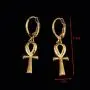 Egyptian Jewelry Men Women 18K Gold Plated Vintage The Key of The Nile Ankh Cross Pendant Necklace Egyptian Jewelry Men Women 18K Gold Plated Vintage The Key of The Nile Ankh Cross Pendant Necklace