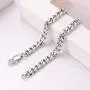 THREE KEYS JEWELRY 6mm 10mm Mens Figaro Chain for Men Cuban Link Chain Stainless Steel Bracelet Gifts Silver Figaro Bracelets for Boys Women THREE KEYS JEWELRY 6mm 10mm Mens Figaro Chain for Men Cuban Link Chain Stainless Steel Bracelet Gifts Silver Figaro Bracelets for Boys Women