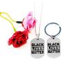 I Cant Breathe Black Lives Matter Stainless Steel Dog tag Pendant Necklace for Couples Justice Freedom Peace Spread Awareness Y815