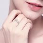 Inspirational Jewelry Sterling Silver Engraved Faith Double Cross Ring Christian Fashion Band Ring for Women Mother, Size 5-10
