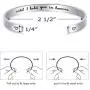 Memorial Bracelet Sympathy Gift Ill Hold You in My Heart Until I Hold You in Heaven Remembrance Bereavement Gifts Jewelry