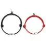 ClosJery Magnetic Bracelets for Couples Moon and Sun Connect Copper Cute Cat Friendship Relationship Promise Matching Bracelets for Couples Boyfriend and Girlfriend Best Friend BFF Him Her