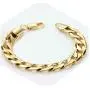 Real Gold Bracelet Mens Or Womens | 9mm Diamond Cut Cuban Link | 2X More Pure 24k Gold Plating Than Other Cheap Fashion Jewelry - The Look & Feel of Pure Solid Gold - 8 '' & 9 inch USA Made!