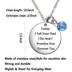 Daughter in Law Necklace, Wedding Day Birthday Christmas Gift from Mother in Law