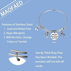 MAOFAED Hairdresser Gift Hair Stylist Gift She Left Beauty Wherever She Went Cosmetology Graduation Gift for Her