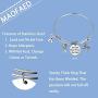 MAOFAED Hairdresser Gift Hair Stylist Gift She Left Beauty Wherever She Went Cosmetology Graduation Gift for Her
