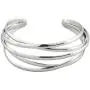 LuckyLy Bangle Marvelous Open Cuff Style Bracelet For Women, Silver and Gold, One Size Fits All LuckyLy Bangle Marvelous Open Cuff Style Bracelet For Women, Silver and Gold, One Size Fits All