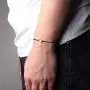 kelistom Simple Red Black String Silver Plated Heart Charm Bracelets for Women Men Teen Girls Boys Adjustable Wax Rope Bracelet Friendship Jewelry 2/6 Piece kelistom Simple Red Black String Silver Plated Heart Charm Bracelets for Women Men Teen Girls Boys Adjustable Wax Rope Bracelet Friendship Jewelry 2/6 Piece