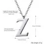 PROSTEEL Stainless Steel/Sterling Silver Initial Name Necklace, A to Z Initial Letter Personalized Necklaces for Men Women, Gold/Silver/Black Tone, 16''/20'' Adjustable, Come Gift Box PROSTEEL Stainless Steel/Sterling Silver Initial Name Necklace, A to Z Initial Letter Personalized Necklaces for Men Women, Gold/Silver/Black Tone, 16''/20'' Adjustable, Come Gift Box