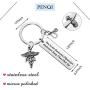 PENQI Physicians Assistant Keychain PA Graduation Gift Youre an Awesome Physician Assistant Keep That Shit Up Keychain Medical Assistant Jewelry for Physicians Assistant