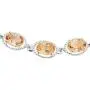 Shop LC 925 Sterling Silver Bolo Bracelet Crystal Jewelry for Women(Multi Gemstones/Garnet/Citrine/Topaz) Shop LC 925 Sterling Silver Bolo Bracelet Crystal Jewelry for Women(Multi Gemstones/Garnet/Citrine/Topaz)