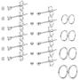 LOYALLOOK 15-20Pairs Tiny 2mm Stainless Steel Small Stud Earrings for Men Women Small CZ Round Ball Hoop Earrings Set Tragus Helix Piercing Earrings
