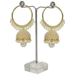 Royal Bling Stylish Fancy Party Wear Traditional Indian Jewelry Meenakari Jhumki Jhumka Earrings for Women Gold
