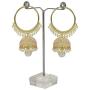 Royal Bling Stylish Fancy Party Wear Traditional Indian Jewelry Meenakari Jhumki Jhumka Earrings for Women Gold