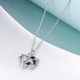WINNICACA Cow Necklace Cow Gift Pendant 925 Sterling Silver Jewelry Birthday Mothers Day for Her Teen Girls