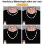 KRKC&CO Baguette Cut Tennis Chain, 14k Gold Chain for Men, Iced Out Chains Prong-Setting 5A Cubic Zirconia Stones Tennis Necklace, Hip Hop Jewelry, 6x4 mm, 18 20 22 24 Inches
