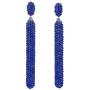 Long Rhinestone BIG BLING Large Fancy Unique Formal Prom Dangle Drop Post Earrings