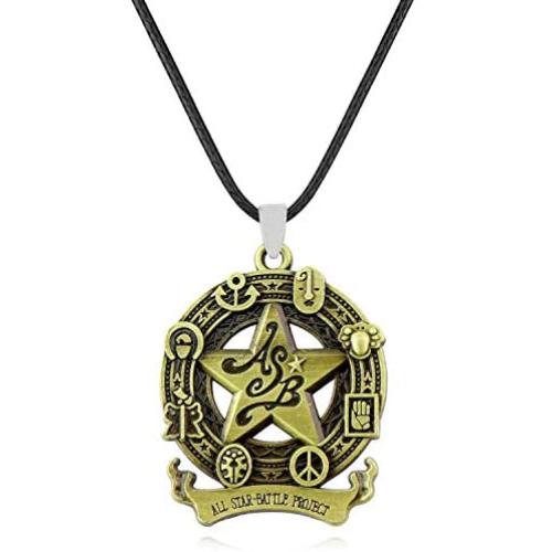 KANGSHUN JoJo Bizarre Adventure Golden Wind Necklace Jewelry - JoJo Stand Arrow Requiem Arrow Pendant with Gift Box, Professional Quality, for Boys Girls