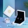 PLATO H S925 Sterling Silver Fox Animal Sets Crystals for Women Teen Girl
