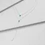 Silpada Double-Y Reversible Lariat Necklace with Compressed Turquoise in Sterling Silver Silpada Double-Y Reversible Lariat Necklace with Compressed Turquoise in Sterling Silver