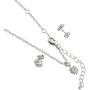 Montana Silversmiths Simply Brilliant Flower Jewelry Set
