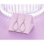 S925 Sterling Silver Trendy Dangle Drop Stud Earrings for Women Girl