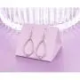 S925 Sterling Silver Trendy Dangle Drop Stud Earrings for Women Girl S925 Sterling Silver Trendy Dangle Drop Stud Earrings for Women Girl