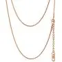 PROSTEEL 316L Stainless Steel Snake Chain, Black/Rose Gold/18K Yellow Gold Plated, 1.2mm Thin Slim Necklace, DIY Charms Chain, Personalized Gift, L: 18-30+2 Extending Chain