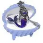 Fineder 1 Pack Mermaid Mood Necklace Color Change Pendant Jewelry for Little Girls with Blue Shell Necklace Gift Box …